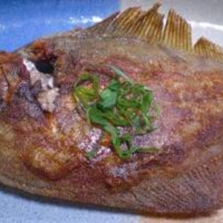 お魚食べよう！　　　「カレイの唐揚げ」　　♪♪